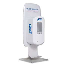 Ltx Or Tfx Table Top Dispenser Stand, 3.79 X 17.68 X 9.18, White