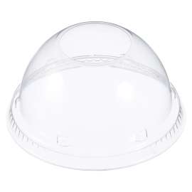 Lids for Foam Cups and Containers, Fits 12 oz to 24 oz Cups, Clear, 1,000/Carton