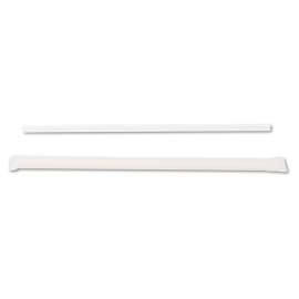 Jumbo Straws, 7.75", Plastic, Translucent, 500/Box, 4 Boxes/Carton