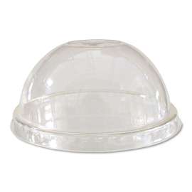 GreenStripe Renew and Comp Cold Cup Dome Lids, Fits 9 oz to 24 oz Cups, Clear, 100/Pack, 10 Packs/Carton