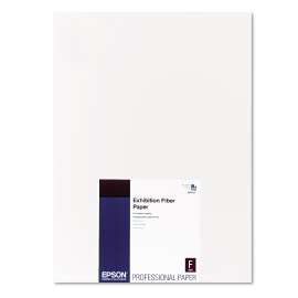 Exhibition Fiber Paper, 13 mil, 13 x 19, White, 25/Pack