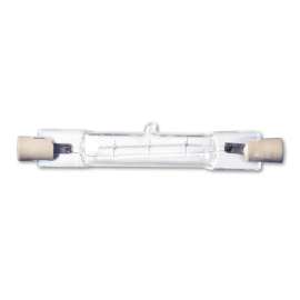 QuartzLine Tungsten Halogen Bulb, T3, 100 W, Clear