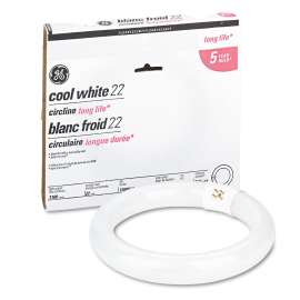 T9 Circline Garage and Basement Fluorescent Bulb, 22 W, Cool White