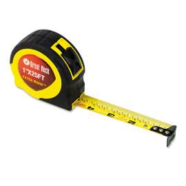 ExtraMark Power Tape, 1" x 25 ft, Steel, Yellow/Black