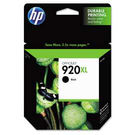 HP 920XL, (CD975AN) High-Yield Black Original Ink Cartridge