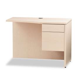 HON Mod Low Storage Credenza, 30w x 20d x 21h, Slate Teak
