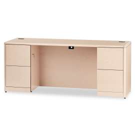 HON Mod Lateral File, 2 Legal/Letter-Size File Drawers, Sepia Walnut, 36" x 20" x 29"