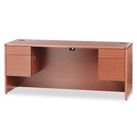 HON Foundation Reception Station - For Returns, 42.25w x 24d x 13h, Shaker Cherry