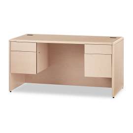 HON Universal Modesty Panel, 38w x 0.13d x 9.63h, Black