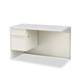 HON Mod Worksurface, Rectangular, 72w x 24d, Slate Teak