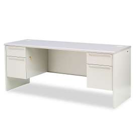 HON Mod Wall Storage, 60w x 14d x 39.75h, Slate Teak