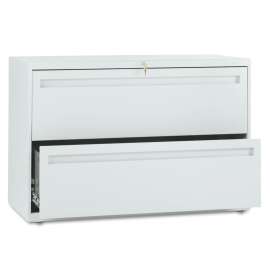 HON 10500 Series Credenza w/Left Lateral File, 72w x 24d x 29.5h, Natural Maple