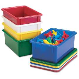 Cubbie Trays, 8.63w x 13.5d x 5.25h, Blue