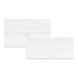 Redi-Seal Envelope, #10, Commercial Flap, Redi-Seal Adhesive Closure, 4.13 x 9.5, White, 500/Box