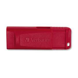 Verbatim - Store 'n' Go™ 8 GB Red USB 2.0 Flash Drive (1 per Pack)