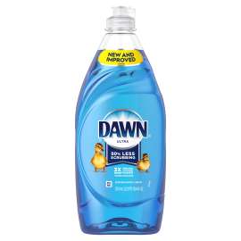 Ultra Liquid Dish Detergent, Original Scent, 19.4 oz Bottle, 10/Carton