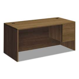 HON Mod Credenza Shell, 60w x 24d x 29h, Slate Teak