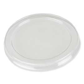 Dome Lids for 3.25" Round Containers, 3.25" Diameter, Clear, Plastic, 1,000/Carton