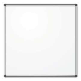 PINIT Magnetic Dry Erase Board, 36 x 36, White Surface, Silver Aluminum Frame