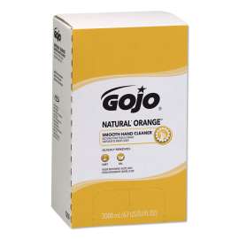 NATURAL ORANGE Smooth Lotion Hand Cleaner, Citrus Scent, 2,000 mL Bag-in-Box Refill, 4/Carton