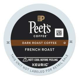 Peet's Coffee French Roast Coffee K-Cups (22/Box)