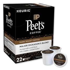Peet's Coffee Major Dickason's Blend Coffee K-Cups (22/Box)