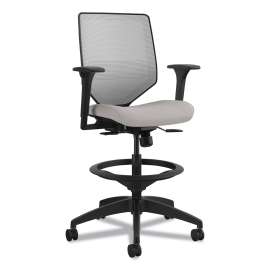 HON Motivate Nesting/Stacking Flex-Back Chair, Supports Up to 300 lb, Onyx Seat, Black Back/Base