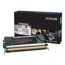 X746H2KG High-Yield Toner, 12,000 Page-Yield, Black
