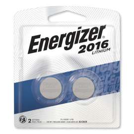 2016 Lithium Coin Battery, 3V, 2/Pack