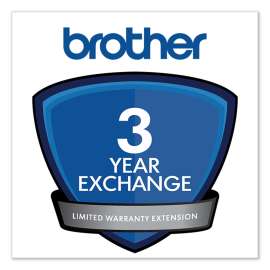 3-Year Exchange Warranty Extension for Select DCP/FAX/HL/QL/MFC Series
