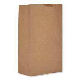 Grocery Paper Bags, 52 lb Capacity, #2, 4.3" x 2.44" x 7.88", Kraft, 250 Bags/Bundle, 2 Bundles