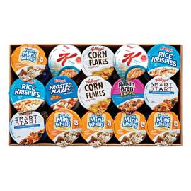 Breakfast Cereal - Single Serve, Classic Assortment, 2.1 oz Cup, 60/Carton