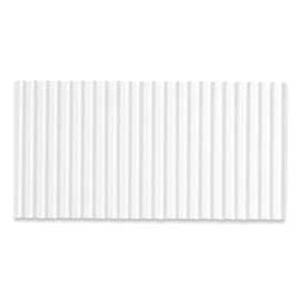 Corobuff Corrugated Paper Roll, 48" x 25 ft, White