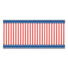 Corobuff Corrugated Paper Roll, 48" x 25 ft, Stars and Stripes