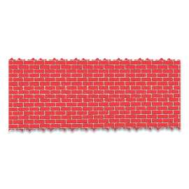 Corobuff Corrugated Paper Roll, 48" x 25 ft, Holiday Brick