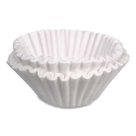 BUNN - White 12 oz Cup Flat Bottom Coffee Filters (3,000 per Carton)
