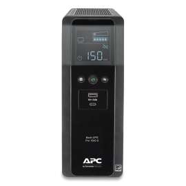 BR1500MS Back-UPS PRO BR Series SineWave Battery Backup System, 10 Outlets, 1,500 VA, 1,080 J