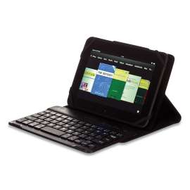 Universal Stealth Pro Keyboard Case for 7" and 8" Tablets, Black
