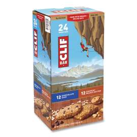 Energy Bar, Chocolate Chip/Crunchy Peanut Butter, 2.4 oz, 24/Box, Delivered in 1-4 Business Days