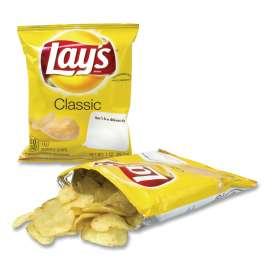 Regular Potato Chips, Classic Flavor, 1 oz Bag, 50/Carton, Delivered in 1-4 Business Days