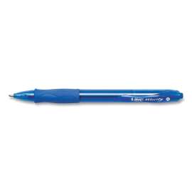 GLIDE Bold Ballpoint Pen, Retractable, Bold 1.6 mm, Blue Ink, Translucent Blue Barrel, 4/Pack