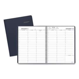 Weekly Appointment Book, 11 x 8.25, Navy Cover, 13-Month (Jan to Jan): 2023 to 2024
