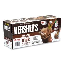 2% Reduced Fat Chocolate Milk, 11 oz, 12/Carton, Delivered in 1-4 Business Days