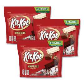 Miniatures Share Pack Party Bag, Assorted, 10.1 oz Bag, 3/Pack, Delivered in 1-4 Business Days