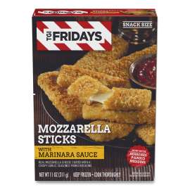 Mozzarella Sticks with Marinara Sauce, 11 oz Box, 2 Boxes/Carton, Delivered in 1-4 Business Days