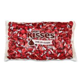 KISSES, Milk Chocolate, Red Wrappers, 66.7 oz Bag, Delivered in 1-4 Business Days