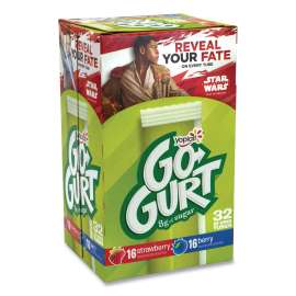 Go-Gurt Low Fat Yogurt, 2 oz Tube, 32 Tubes/Box, Delivered in 1-4 Business Days