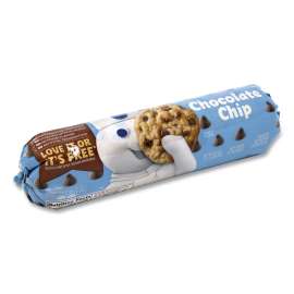 Create 'N Bake Chocolate Chip Cookies, 16.5 oz Tube, 6 Tubes/Pack, Delivered in 1-4 Business Days