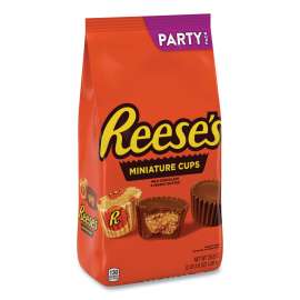 Peanut Butter Cups Miniatures Party Pack, Milk Chocolate, 35.6 oz Bag, Delivered in 1-4 Business Days
