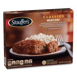 Classics Meatloaf with Mashed Potatoes, 9.88 oz Box, 3 Boxes/Pack, Delivered in 1-4 Business Days